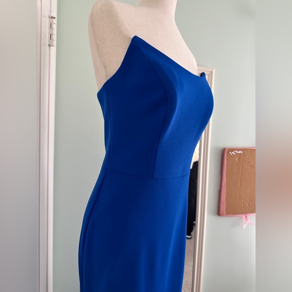 NEW Betsy & Adam Cobalt Blue Formal Dress - Picture 5 of 10